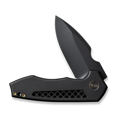 WE Knife Harpen Black Titanium Handle WE23019-1 - KNIFESTOCK