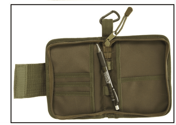 Mil-Tec tas met organizer 15983001 olijf - KNIFESTOCK