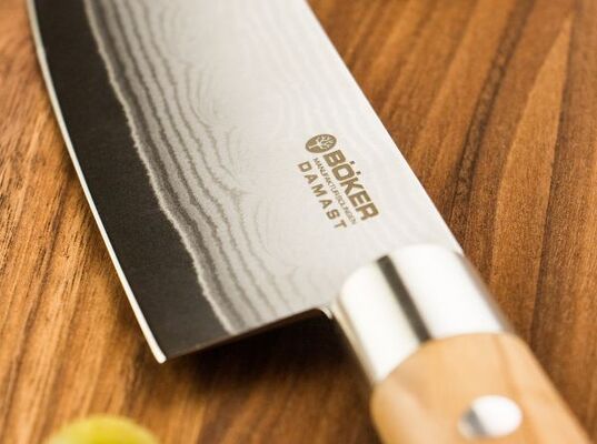 Böker Manufaktur Solingen damaškový kuchařský nůž 15,7 cm - KNIFESTOCK