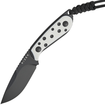 Kizer BUDDY Maksim Epifantsev Nitro-V Black&amp;White G10 1081A3 - KNIFESTOCK