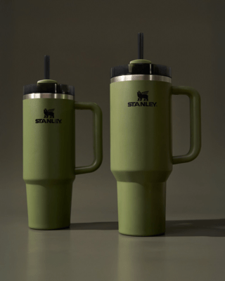 Stanley  The Quencher/Cup H2.O FlowState™ Tumbler 1180 ml/40oz Dried Pine - KNIFESTOCK