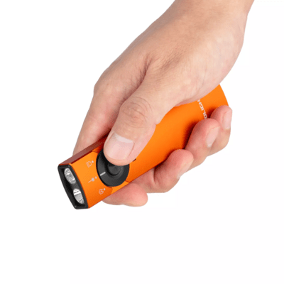 Olight 3.7V 1500mAhRechargeable (Built-In) Arkfeld Pro Class 1 (Orange) CW - KNIFESTOCK