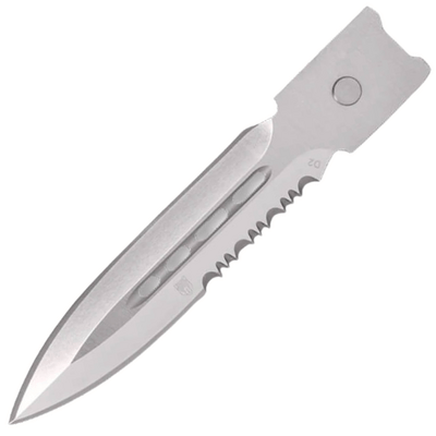 CobraTec Small CTK-1 Blade Dagger 1-Side Serrated 06CT121 - KNIFESTOCK