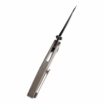 KANSEPT Baba Yaga Blackwash CPM 20CV 0.157" / 4.0mm Bronze Anodized Titanium K1074A6 - KNIFESTOCK