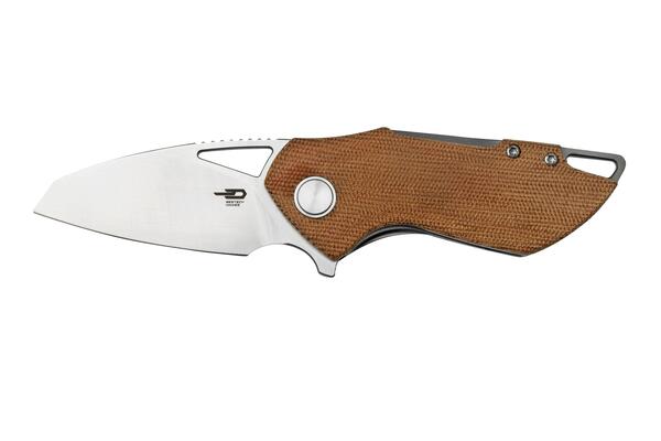 BESTECH RIVERSTONE 154cm, Satin, Canvas Micarta BL03e - KNIFESTOCK