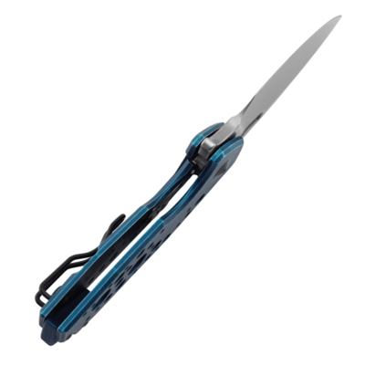Fox Suru Blu Aluminium N690Co Stonewashed – Limited Edition - KNIFESTOCK