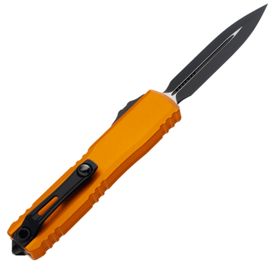 Microtech ULTRATECH GEN IV D/E BLACK STANDARD ORANGE 11224-1OR - KNIFESTOCK