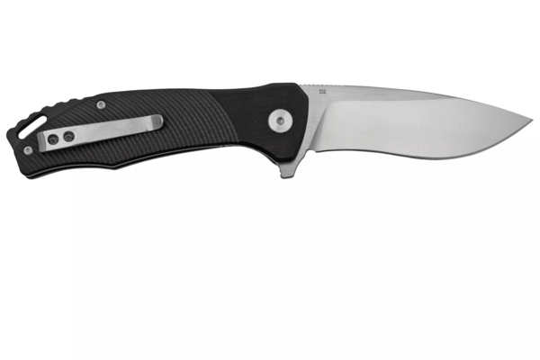 QSP Knife Raven D2, black G10 QS122-C1 - KNIFESTOCK