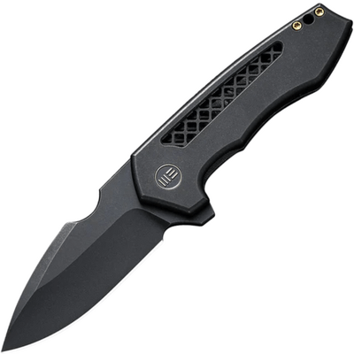 WE Knife Harpen Black Titanium Handle WE23019-1 - KNIFESTOCK