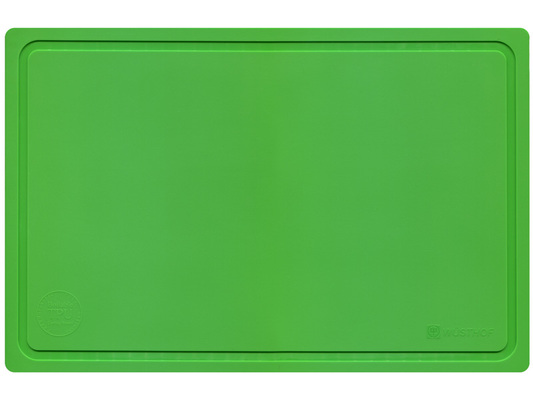 Planche à découper WUSTHOF 380x250x4 mm, verte - KNIFESTOCK