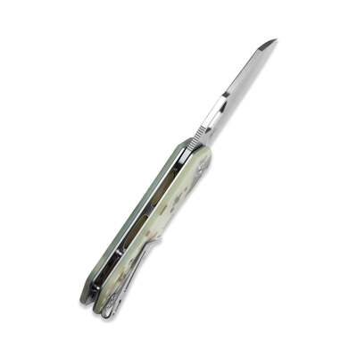 KUBEY Duroc Liner Lock Flipper Small Pocket Folding Knife Camo Handle KU332J - KNIFESTOCK
