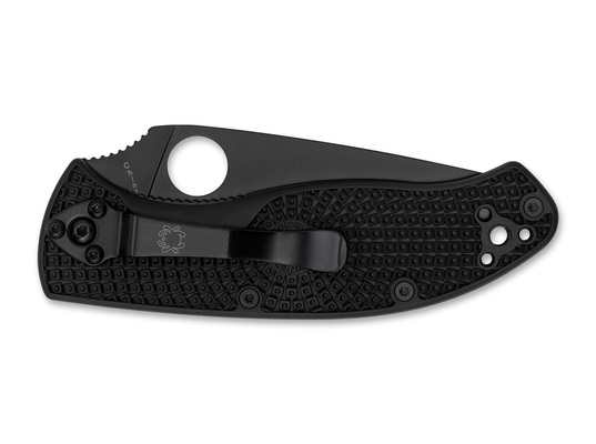 Spyderco Tenacious Lightweight Černý Zoubkovaný - KNIFESTOCK