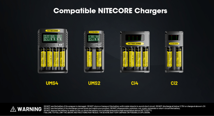 Nitecore NL1840HP - KNIFESTOCK