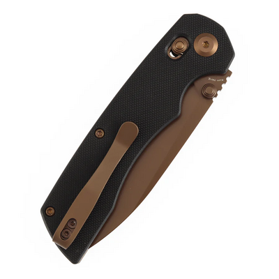 Tenable Kryo Rose Gold Coated 14C28N Black G10 T1001V8 - KNIFESTOCK