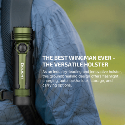 Olight Customized 3.6V 5000mAh 21700 Lithium-ion Battery Seeker 4 Pro (OD Green) - KNIFESTOCK