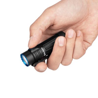 Olight Warrior Nano Rechargeable LED Flashlight (Black) - KNIFESTOCK