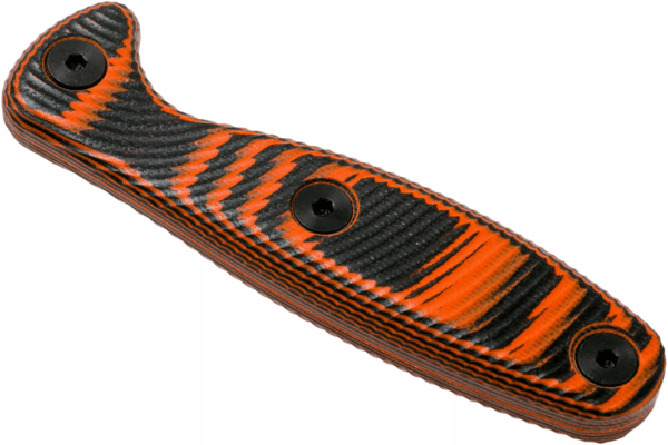 ESEE Xancudo orange/black G-10 3D handle no hole  XAN2-HANDLE - KNIFESTOCK