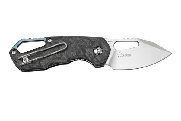 MKM ISONZO M390 Marble carbon fiber BÖHLER M390 MK FX03M-3CM - KNIFESTOCK
