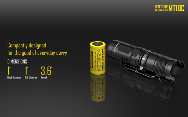 Nitecore flashlight MT10C - KNIFESTOCK