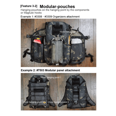 Magforce IMBS 17&quot; Task Force Backpack - 500D BC #A7106BC - KNIFESTOCK