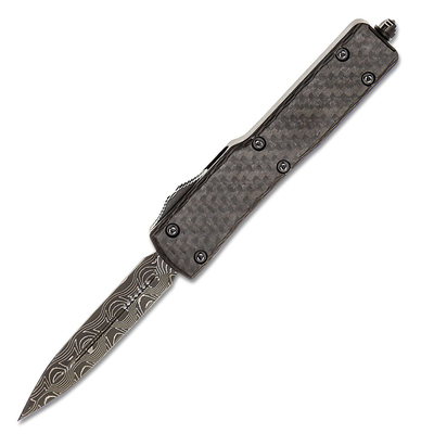 MICROTECH UTX-70 D/E Damas CF Signature 147-16CFS - KNIFESTOCK