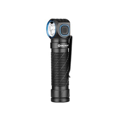 Olight Perun 3 Rechargeable LED Flashlight (Black) with Headlamp Headband - KNIFESTOCK