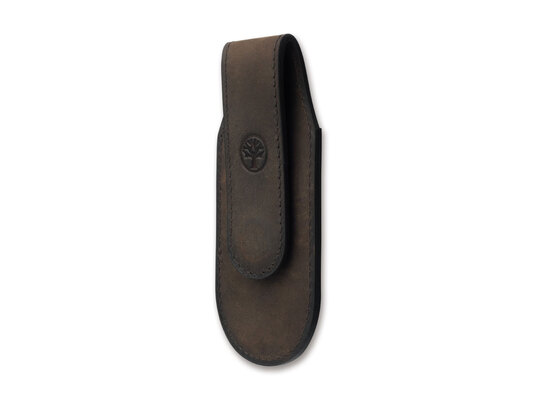 Magnetic Leather Pouch Brown Large 09BO292 - KNIFESTOCK