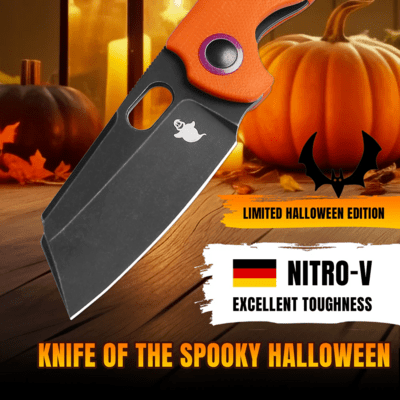 Kizer Halloween Special Liner Lock C01C Sheepdog Nitro V G10 V3488A14 - KNIFESTOCK