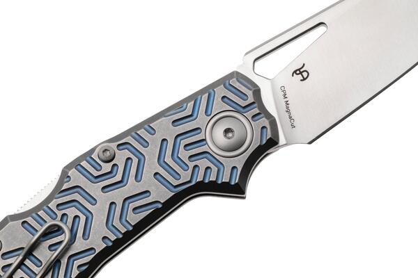 Viper Alfa Coltello chiudibile con blocco a pompa mavanzato con lama wharncliffe in a V6020TI3DBL - KNIFESTOCK