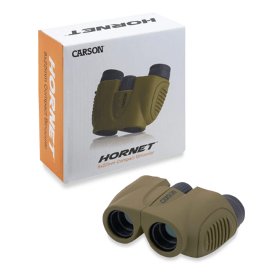 Carson Hornet 8x22mm Compact Binoculars  - Box HT-822 - KNIFESTOCK