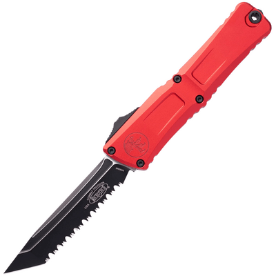 Microtech Combat Troodon® T/E Gen III Punane Täielikult Saagjas 1144-3RD - KNIFESTOCK