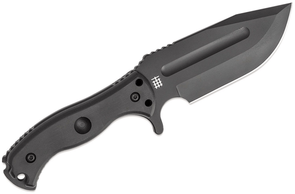 Halfbreed Blades Large Bush Knife - Fixed Blade LBK-01 Gen-1 BLK - K110 - KNIFESTOCK