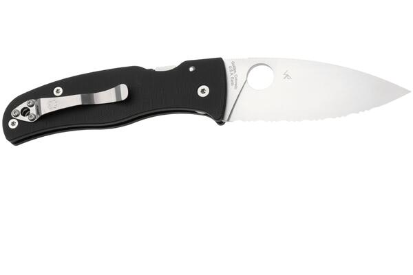 Spyderco Bodacious Black G-10 Reveal 14 C263GS - KNIFESTOCK