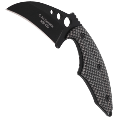 Herbertz Neck Knife, Aluminum 575706 - KNIFESTOCK