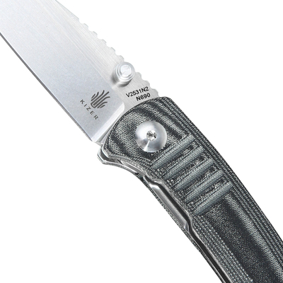 Kizer Shard Micarta Noire - V2531N2 - KNIFESTOCK
