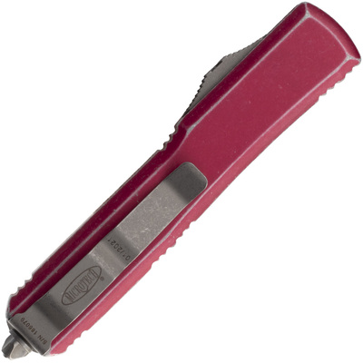 MICROTECH Ultratech S/E Stonewash Distressed Rouge 121-10DRD - KNIFESTOCK