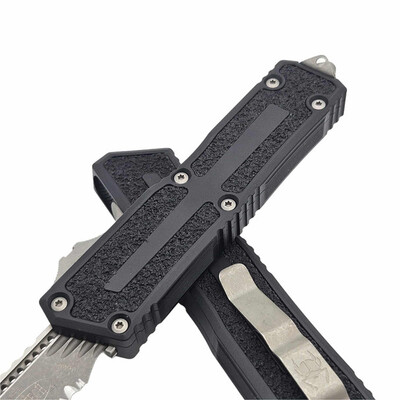 Microtech SCARAB II GEN III T/E APOCALYPTIC PART SERRATE 1279-11AP - KNIFESTOCK