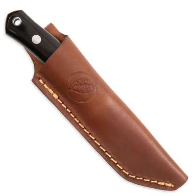 Casstrom No.8 SFK, Black micarta, Stainless/Flat CASS-12820 - KNIFESTOCK