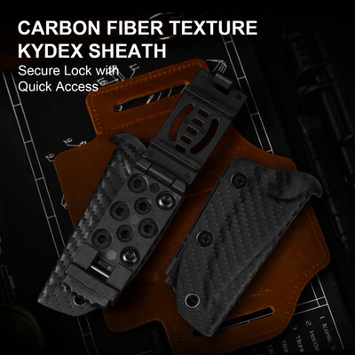 Kizer Mini Harpoon S45VN Fat Carbon - KNIFESTOCK