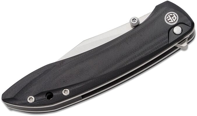 Petrified Fish PFE08 Grow Satin K110 Black G10 PFE08DS - KNIFESTOCK
