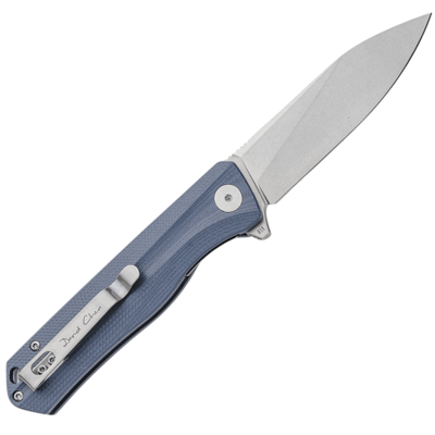 Petrified Fish PF818Forward Stonewashed D2 Gray G10 PF818GAW - KNIFESTOCK
