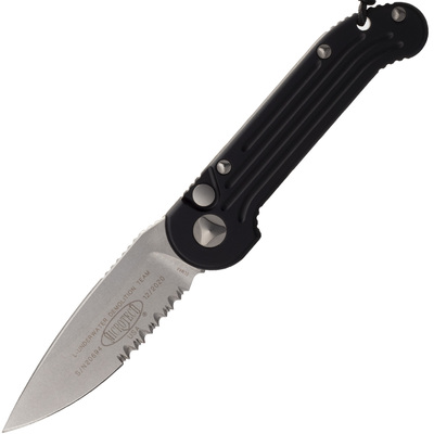 MICROTECH LUDT Stonewash Gedeeltelijk Gekarteld 135-11 - KNIFESTOCK