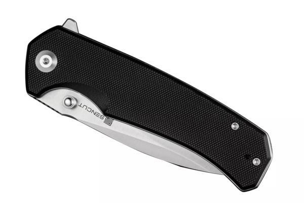 Sencut Skarnax SENCUT Black G10 HandleSatin Finished 9Cr18MoV BladeLiner Lock - KNIFESTOCK