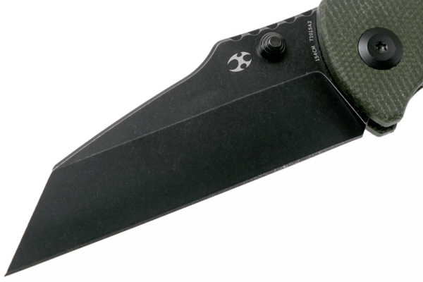 Kansept Main Street 154CM Blade  Green Micarta T1015A2 - KNIFESTOCK