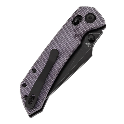 Tenable Knives Fenrir Black Stonewashed Nitro V, Fialová Micarta T1034V4 - KNIFESTOCK