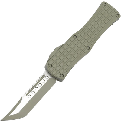 Microtech Hera Frag Hellhound Forest Green Cerakote Signature Series 919-1FRCFTS - KNIFESTOCK