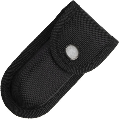 BLACK FOX couteau tactique DROP POINT LAME 440C MANCHE NOIR CAOUTCHOUC NYLON BF-114 - KNIFESTOCK