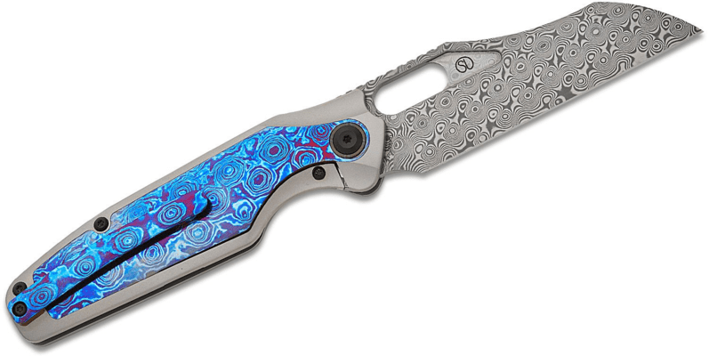 KANSEPT Tuckamore Damascus Frame Lock K1052A7 - KNIFESTOCK