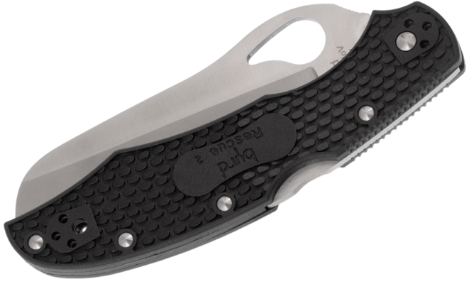 Spyderco Cara Cara 2 Rescue Lightweight Black By17SBK2 - KNIFESTOCK