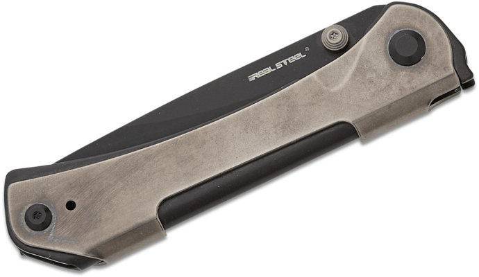 Real Steel Sylph | Double folded | Two tone RE-7141BG - KNIFESTOCK